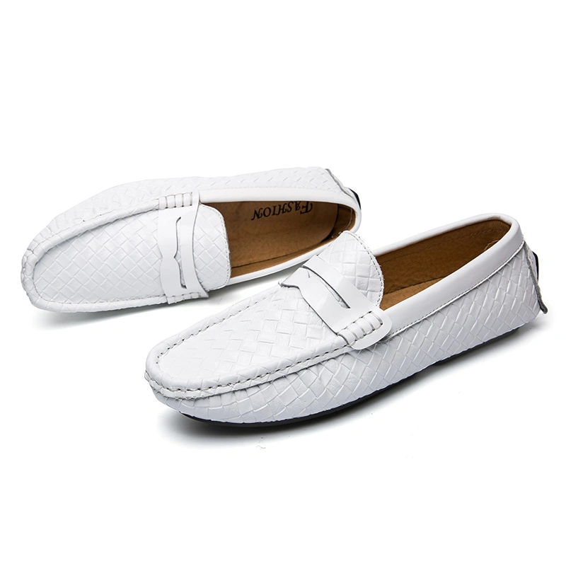 2019 China's Latest Wholesale/Supplier Large Number of Men's Woven Leather Shoes, Business Office