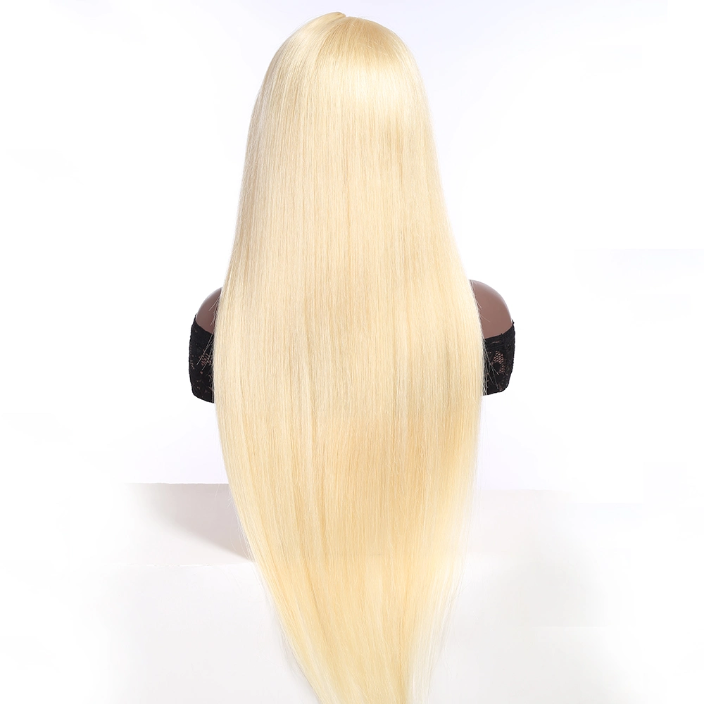 150% Density Hot Selling Factory Wholesale/Supplier Best China Human Hair 613# 360 Full Transparent Lace Wigs