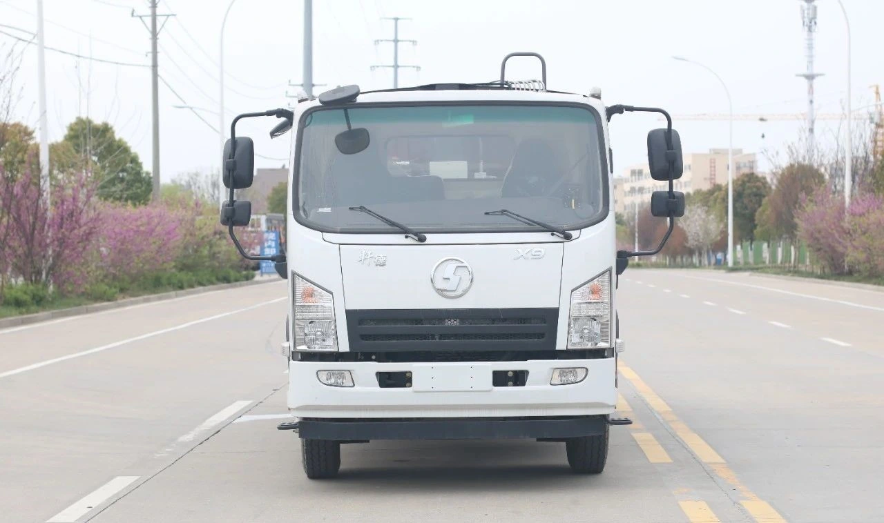 Advanced User-Friendly Odor Minimization New Shanxi Auto Xuande X9 Rapid Deployment Easily Maneuverable Chassis 8 Cubic Kitchen Waste Garbage Truck