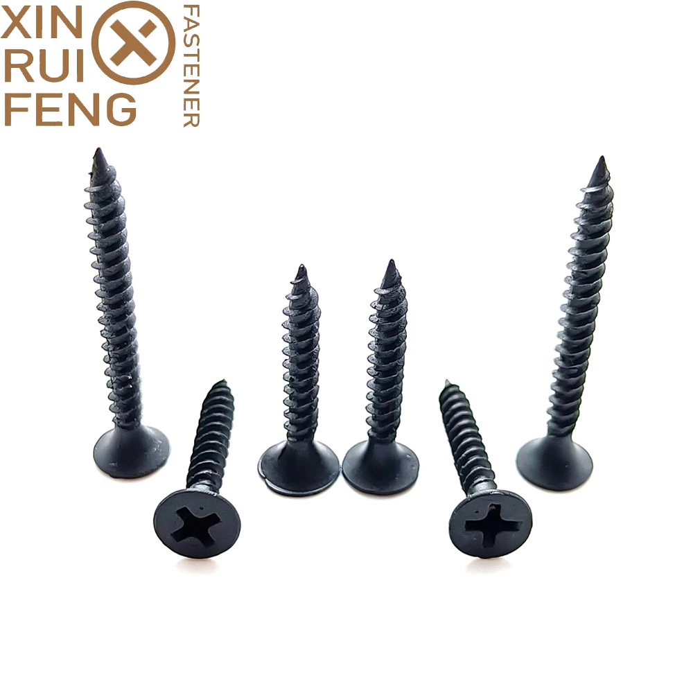 Xrfscrewcom DIN18182 Gypsum Black Fine Thread Drywall Screws