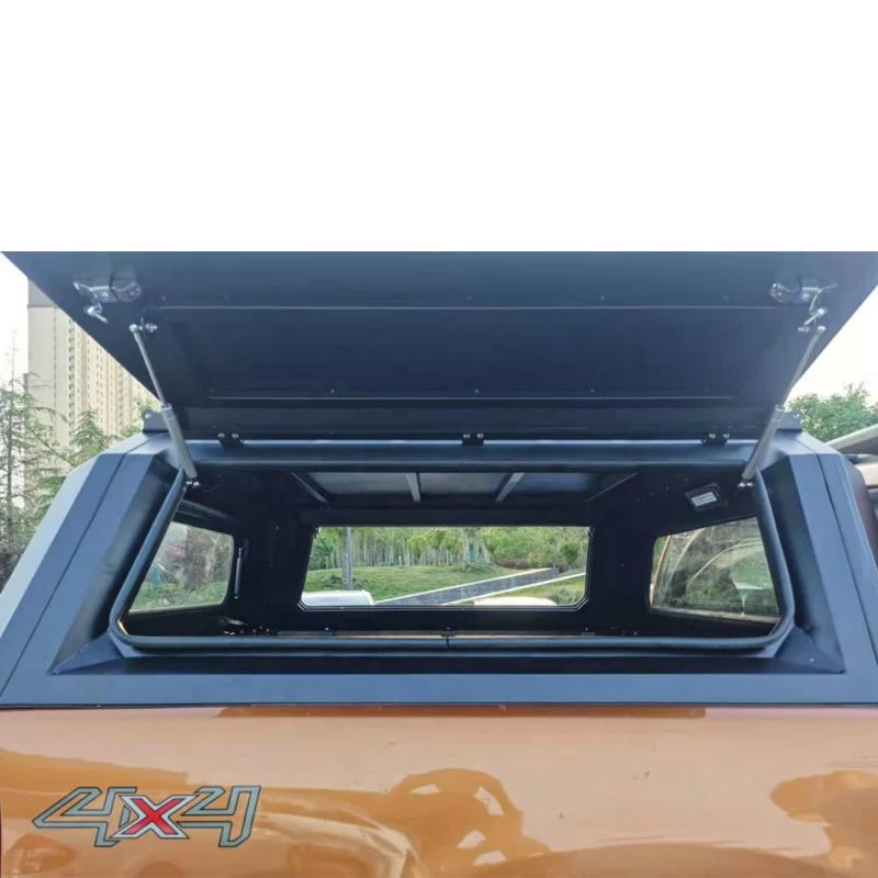 High-Grade Steel Dual Cab 4X4 Pick up Pickup Truck Bed Cap Canopy Topper for Ford Ranger Tacoma Toyota Hilux Navara Np300
