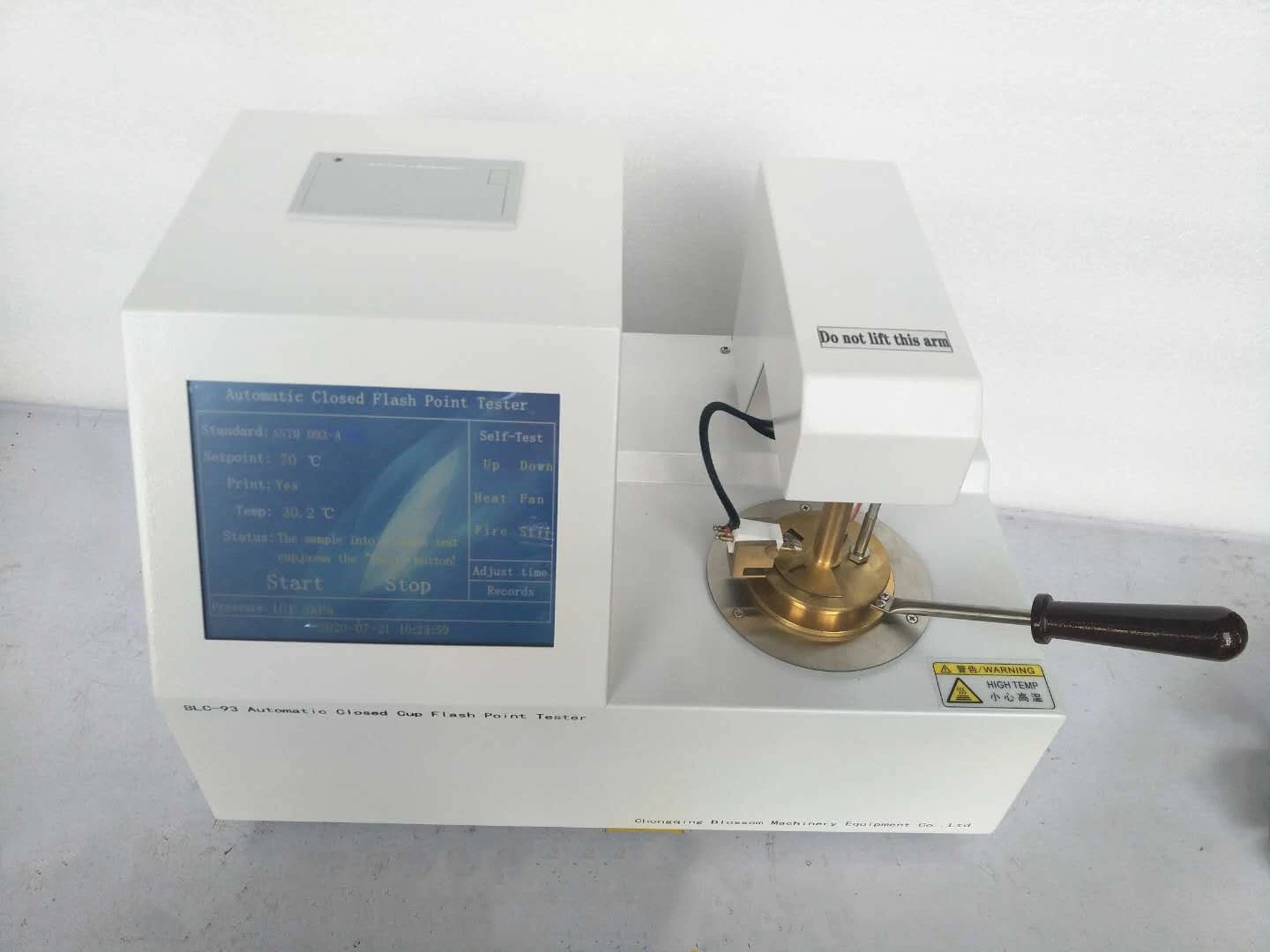 ASTM D93 Closed Cup Marine Fuel Flash Point Tester