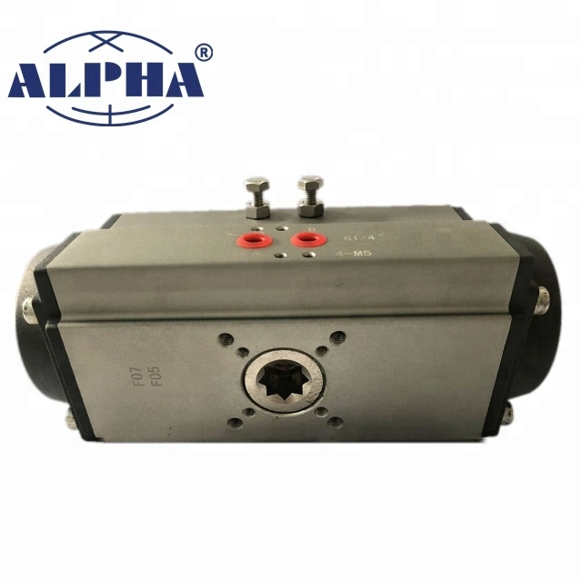 Alpha C Black Single Acting Rt160K12 Pneumatic Actuator