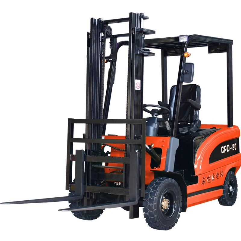 Electric Forklift 2-Ton Small Electric Forklift 3-Ton Hydraulic Four-Wheel Drive Counterweight Full Electric Stacker