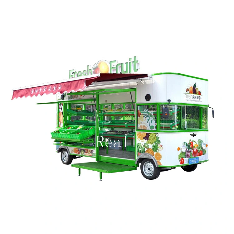 Mobile Kitchen Food Truck Caravan Food Trailer for Sale Pizza Coffee Bubble Tea Hot Dog Food Cart Snacks Catering Cart