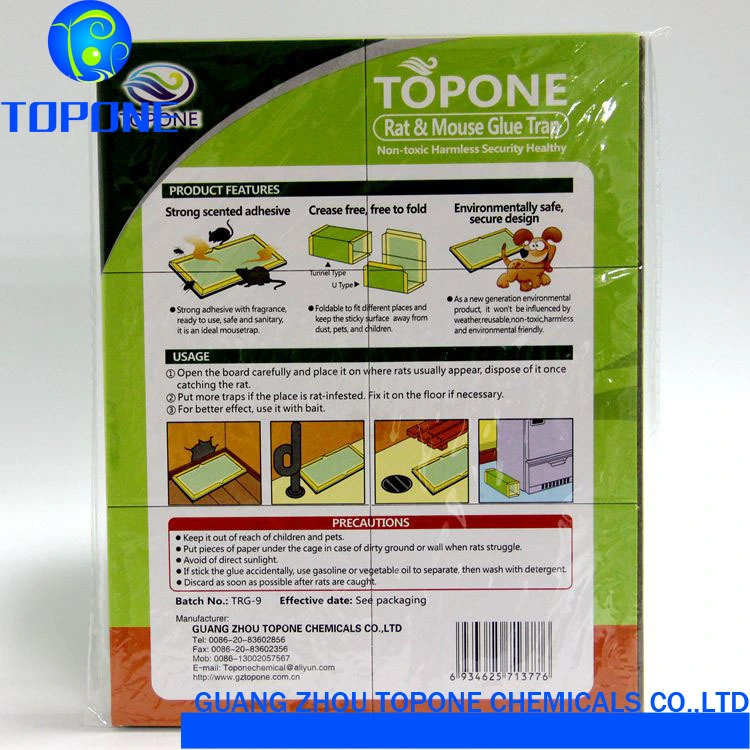 Topone High Effective Rat Sticky Rat Mouse Glue Board Traps