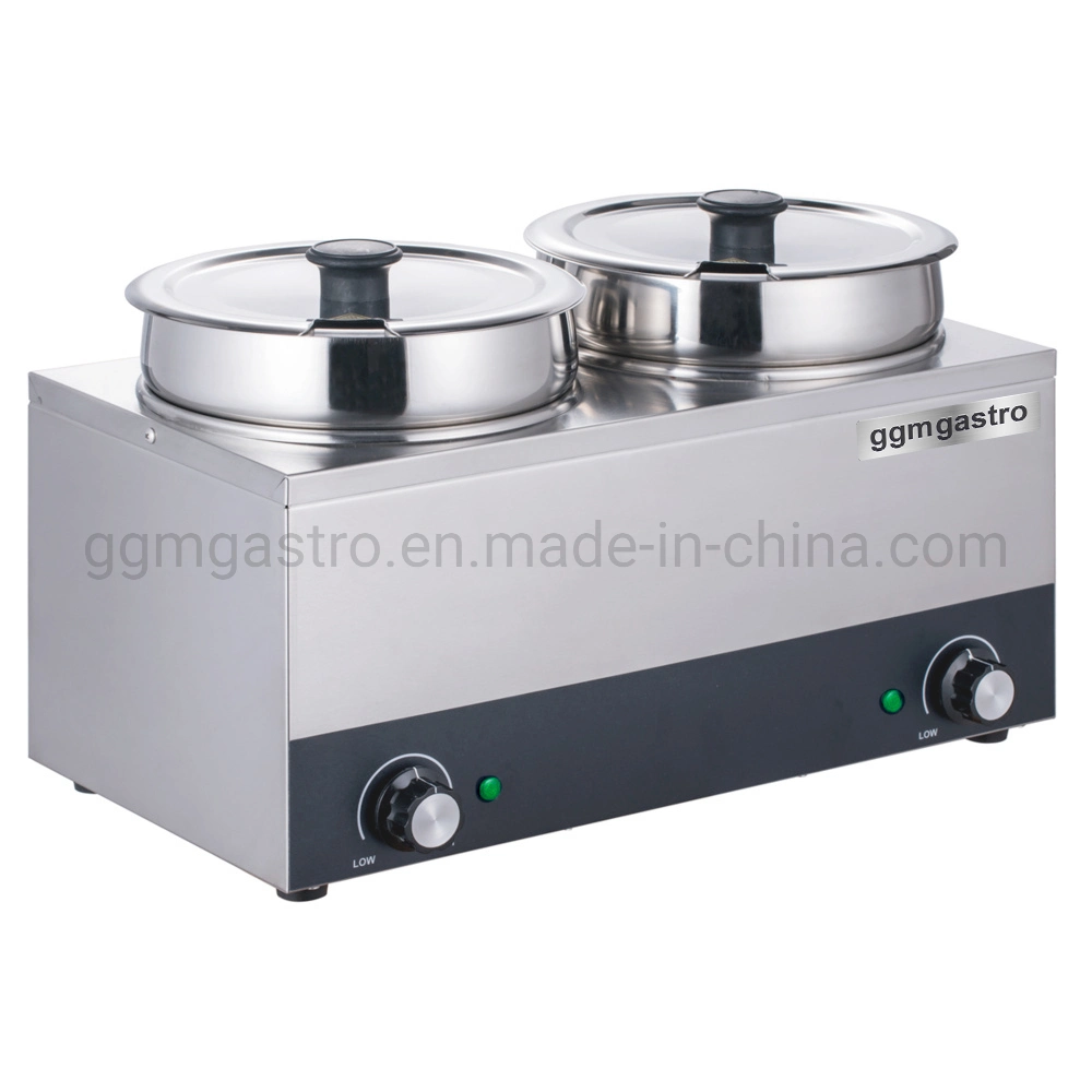 CE Supported Electric Hot Pot Soup Boiler Food Bainmarie