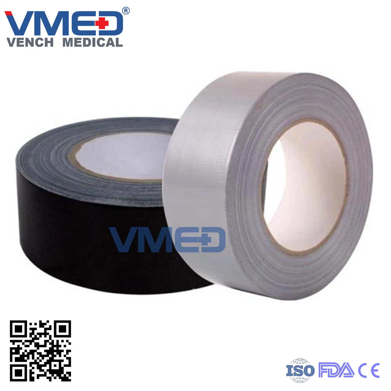 Ce ISO FDA Approval 100% Cotton Adhesive Zinc Oxide Plaster Tape Medical Bandage Tape OEM Factory Price Extremely Strong with Porous Medical Green Sprain Tape