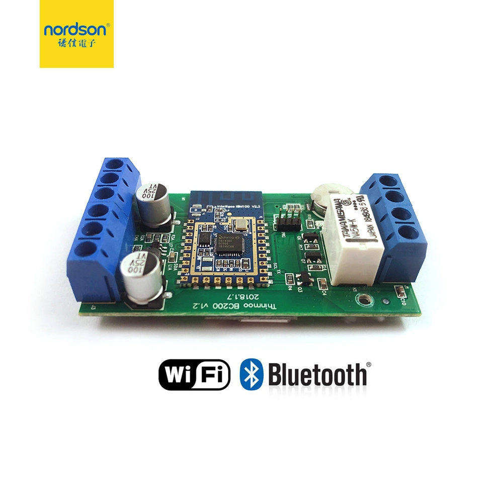 WiFi и Bluetooth модуль соединен с Android и IOS приложение удаленного доступа к беспроводной сети для интеллектуальной системы управления двери водителя