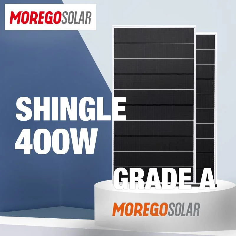 Панель Moregosolar Perc моно битумная черепица солнечная панель 375W 380 Вт 385W 390 Вт 395W 400W СОЛНЕЧНАЯ ПАНЕЛЬ