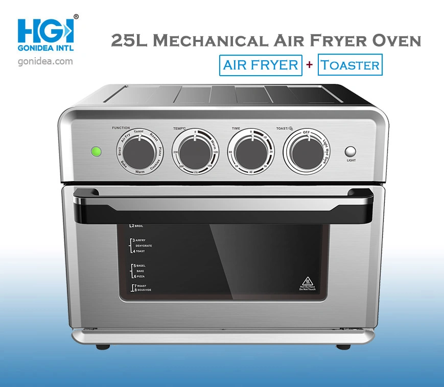 25L'air friteuse 1800W Four électrique Afo-01m