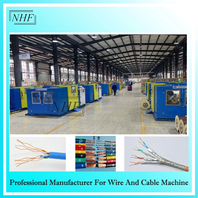 2023 China Manufactured Customized 800 Cantilever High-Speed Single Wire Stranding Machine LAN Cable Low Voltage Cable Making Production Line