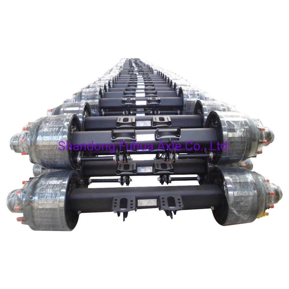 Heavy Duty Trailer Axle Rear Axles Germany BPW Type 12ton 14ton 16ton 18ton Axle for Egypt Market