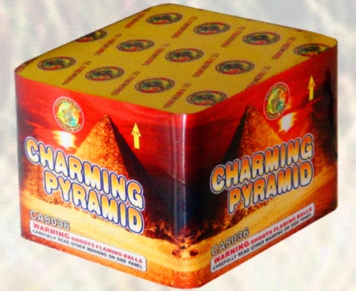 0,8 Zoll 36shots charmante Pyramiden Kuchen Feuerwerk (CA5036)