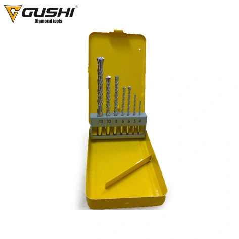 High quality/High cost performance  OEM Obm ODM Twist SDS Drill Bits Set for Concrete/Stone/Block