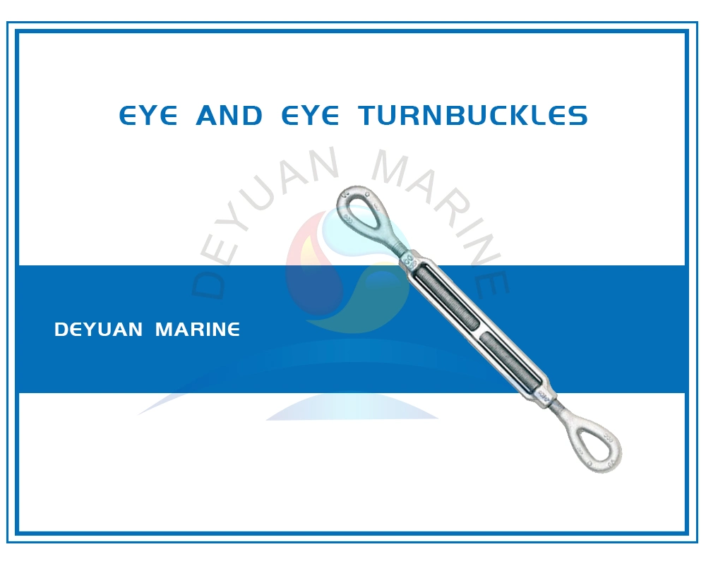 JIS Type Drop Forged Carbon Steel Frame Turnbuckles Eye and Eye