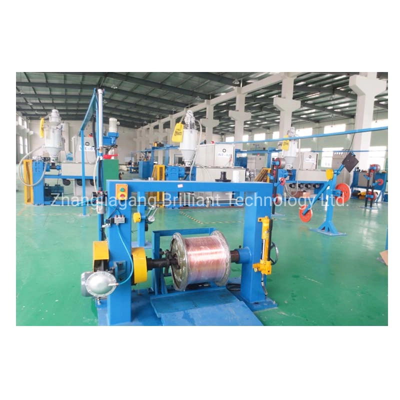 Wire Cable Extrusion High Speed Big Control and Flexible Cable Making Plant