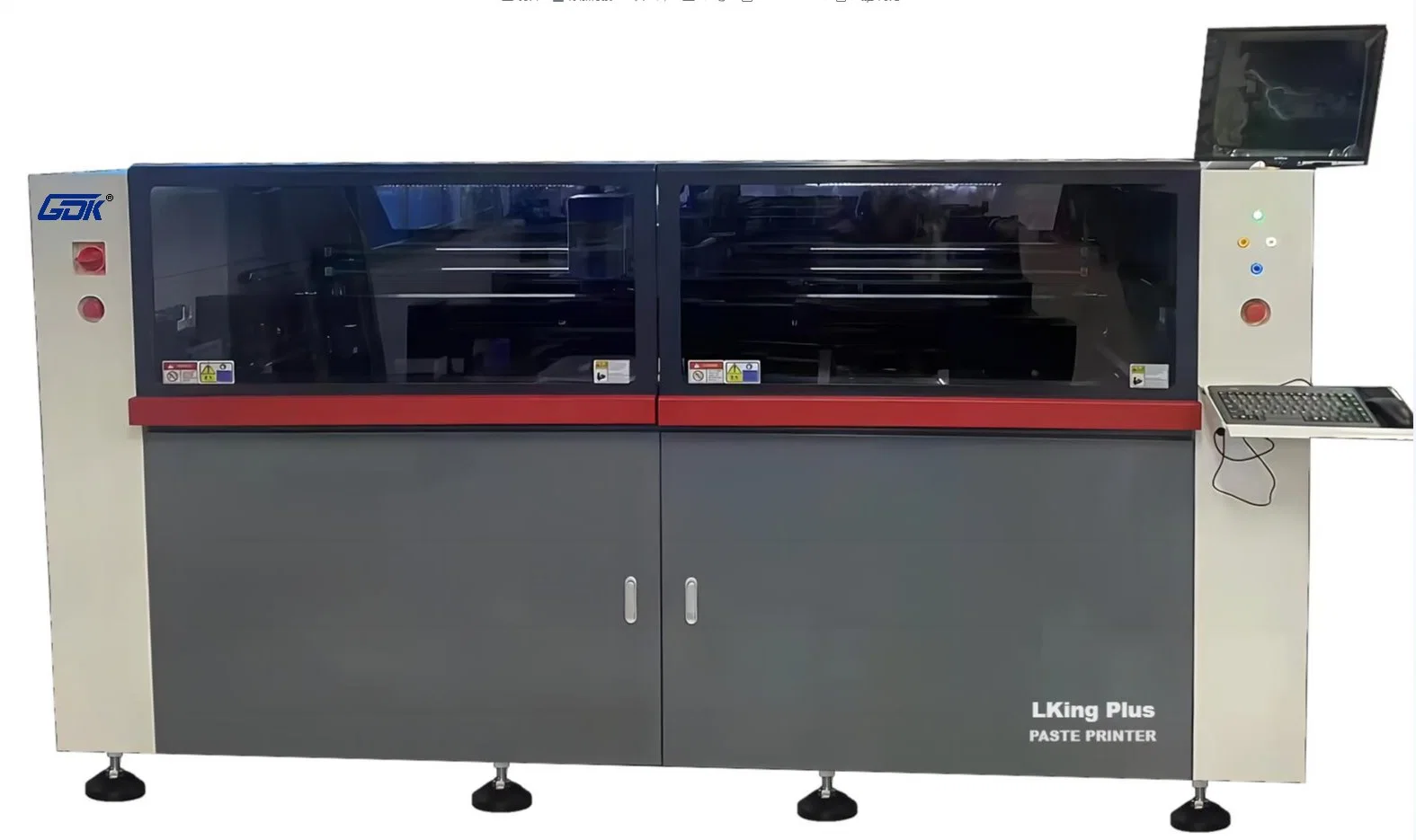 China Original Factory HTGD (brand: GDK) 2.0m SMT Solder Paste/Glue Printer Machine LED Light Bar Screen Printer PCB Stencil Printer Lking Plus