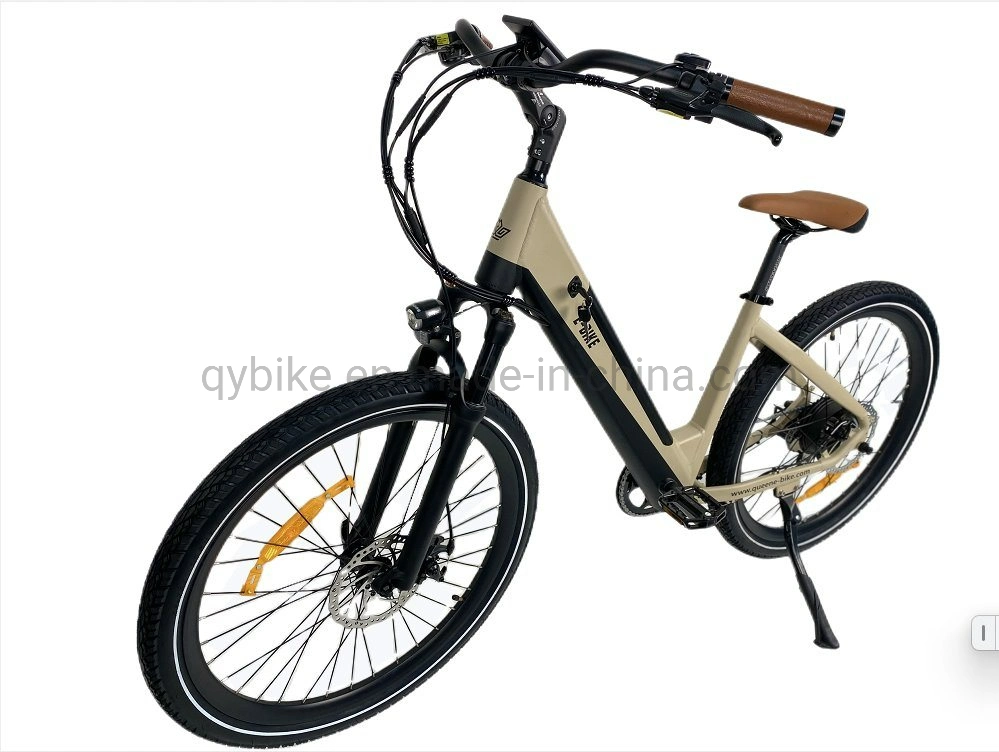 Queene 26inch Bafang Motor Long Distance Ebike City Electirc Bicycle with CE Certificate