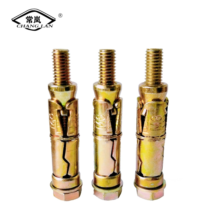 Yellow Zinc Plated Fix Bolt Expansion Anchor Bolt