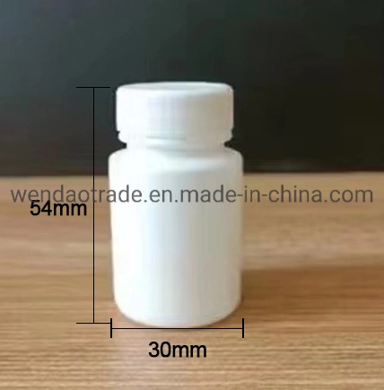 400ml Medicine Vitamin Pill Packaging Wide Mouth Pet Clear Plastic Jar