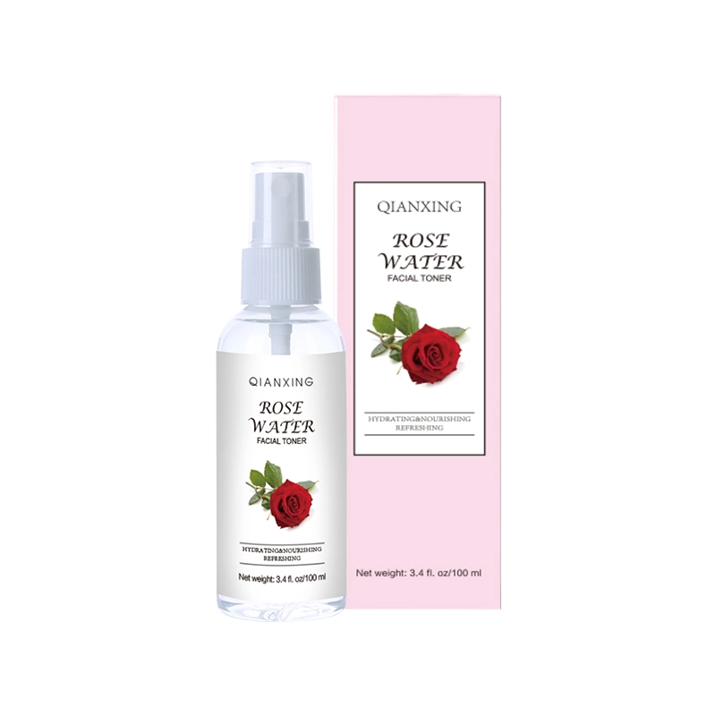 Private Label Facial Toner Hydrating Brightening Skin Care Face Toner Rose Water