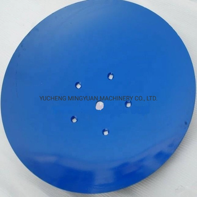 665mn Boron Steel Soil Cultivator Parts Notched Round Plain Plough Harrow Disc