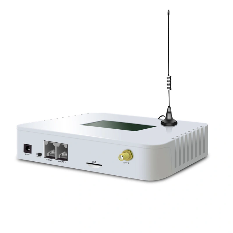 Appel vocal FWT GSM 2 FXS RJ11/borne fixe sans fil GSM Gateway