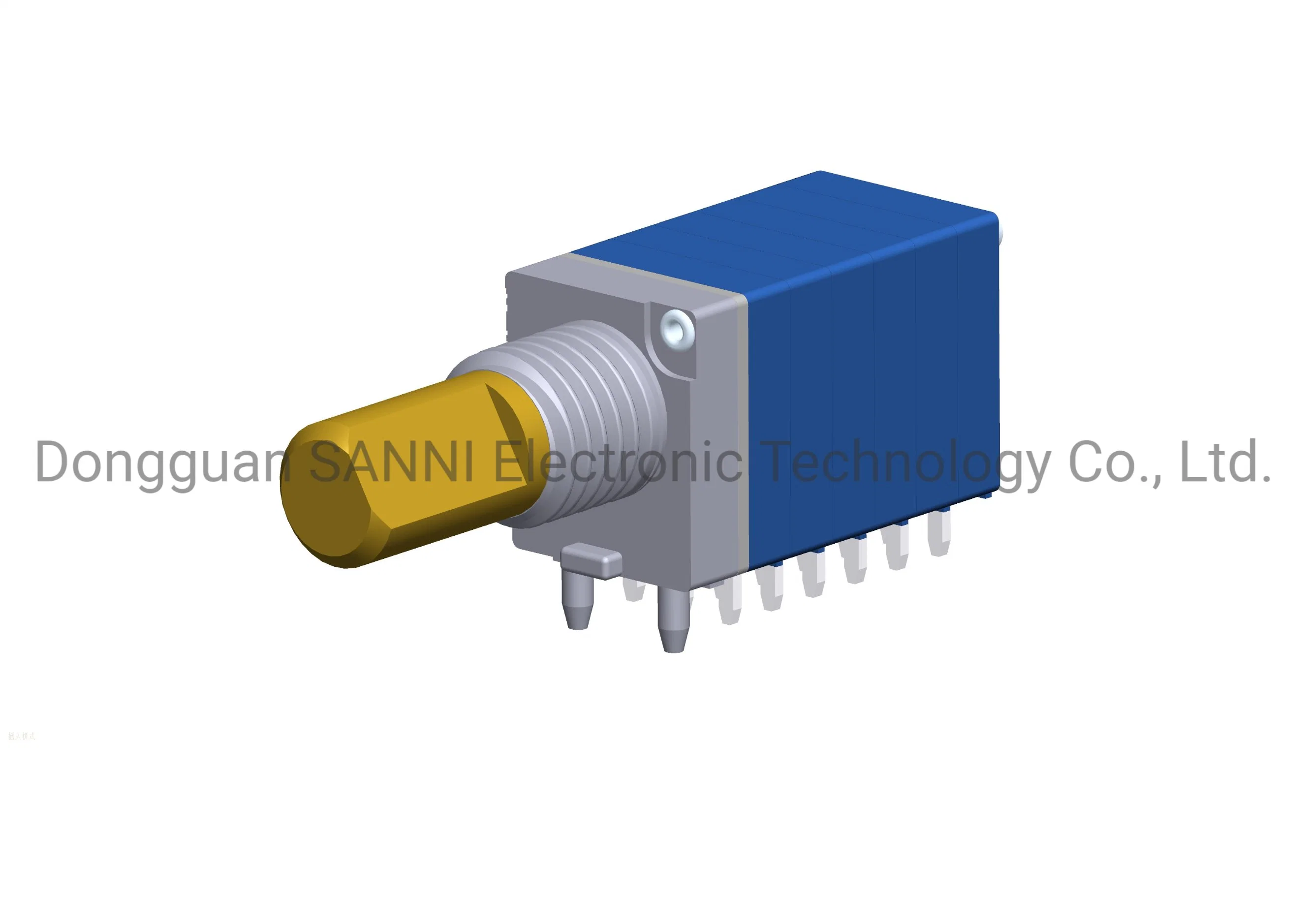 RV8110do Drehpotentiometer mit sechs Einheiten für die Lautstärkeregelung