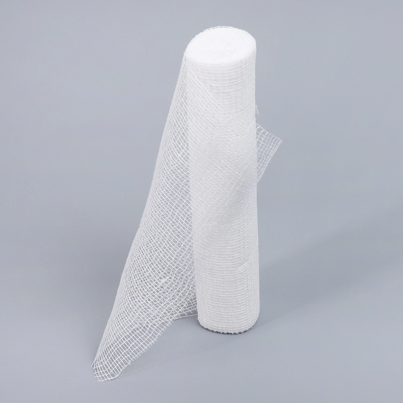 High Standard Dressing Medical Sterile Fabric Bandage Gauze Roll