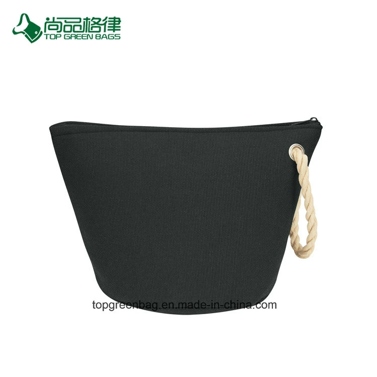 Wholesale/Supplier Customize Eco Travel Kit Make up Zipper Pouch Bag with Rope Strap