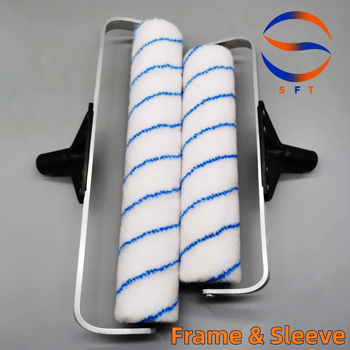 15 Inch Paint Rollers with Aluminium Frames for Epoxy Flooring