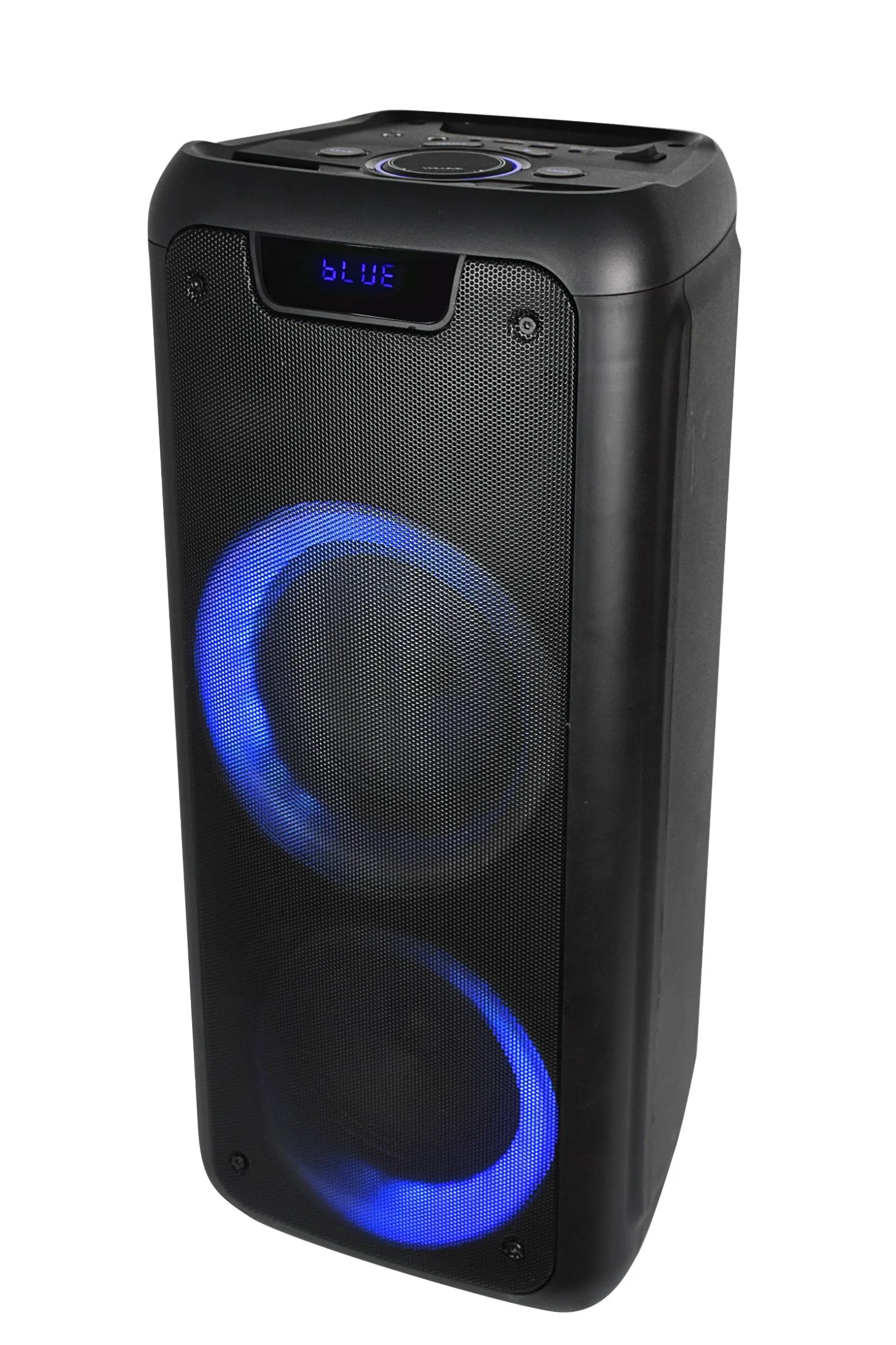 2020-2021 Best-Selling Private FM Radio Wireless Bluetooth Rechargeable DJ Karaoke Audio Portable Speaker with a Wired Microphone ED-605
