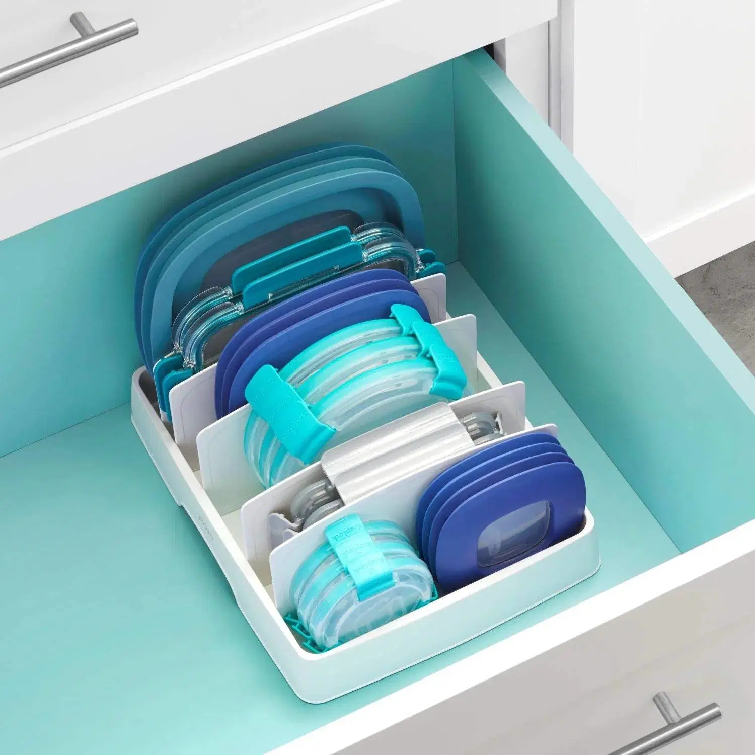 Контейнер для продуктов Мути-функциональный Kitchen Organizer крышка Пластиковая корзина Кухонные шкафы