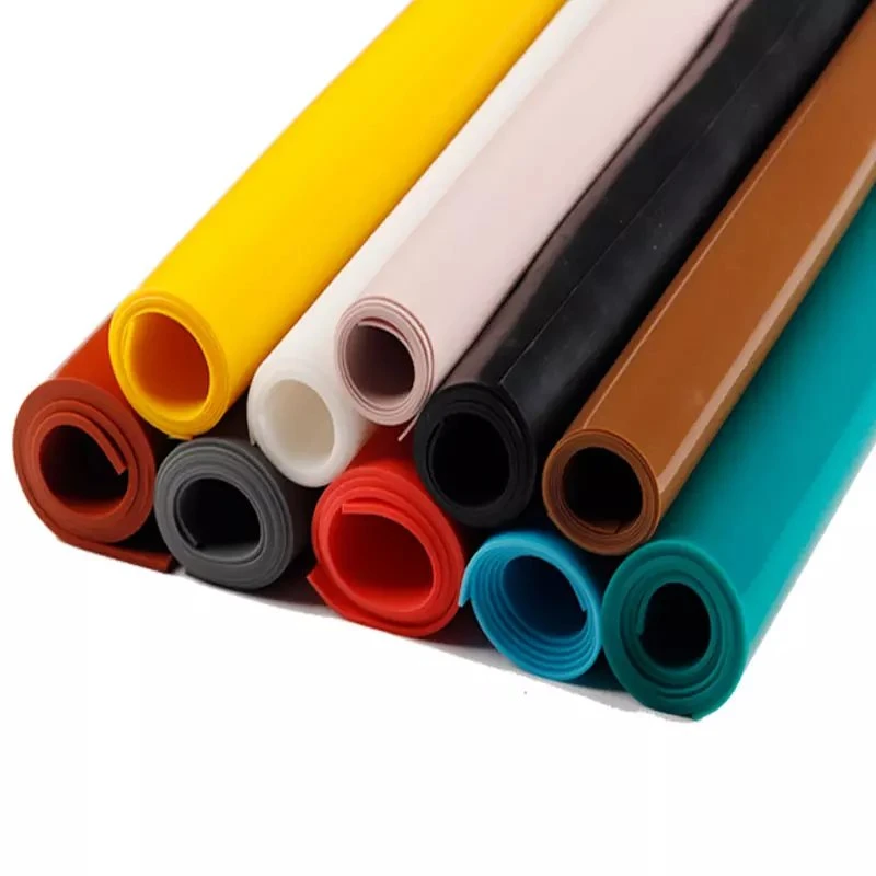 Customized Shape Color High quality/High cost performance  Heat Silicone Rubber Sheet