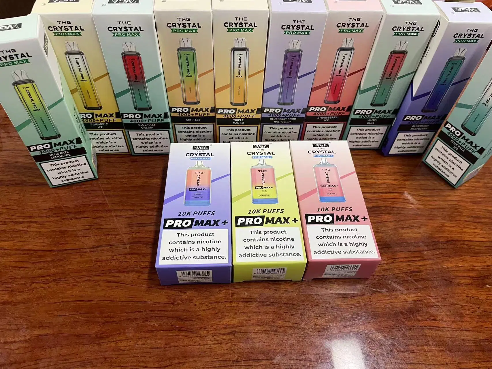 Shenzhen Zbood Customize Nozzz 10000 Uwell Mazaj Zozo PRO Max 10000 Irelx 4000 Crystal Cute Wholesale/Supplier E Cigarette Pod Cig Disposable Crystal 12K