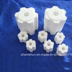 Alumina Ceramic Fluted Rings for Petroleum Catalyst Carrier