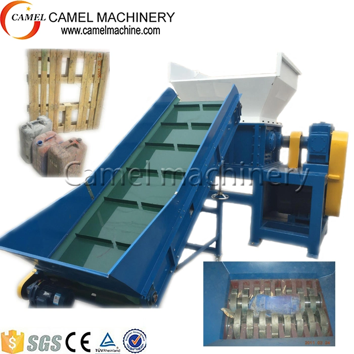 Automatic Tire Shredder Recycling Machine for Plastic Rubber