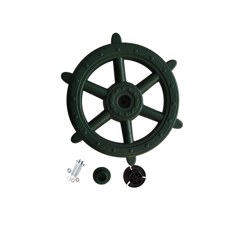 Bateau Pirate roue en plastique jouet pour accessoires de terrain de jeu