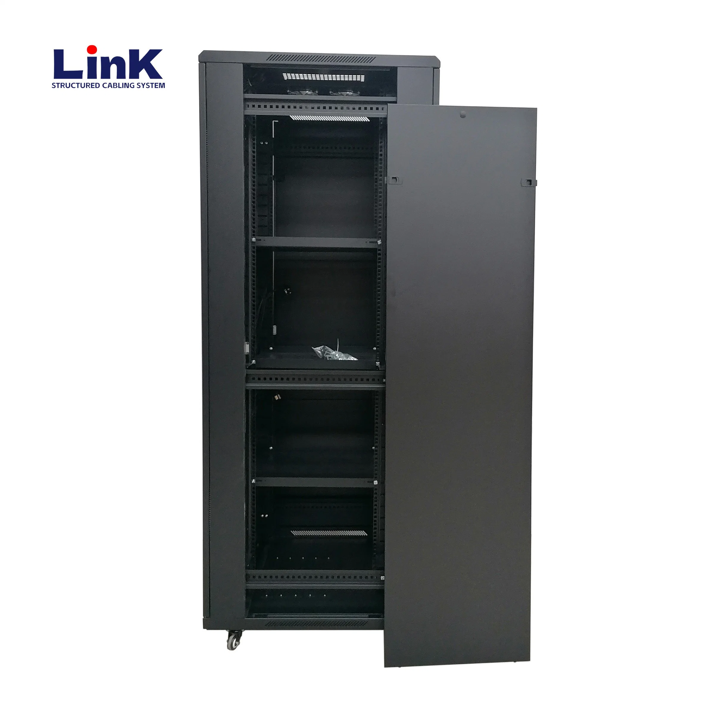 Armoire système de réseau informatique sur pied 19 pouces montée en rack Rack de serveurs