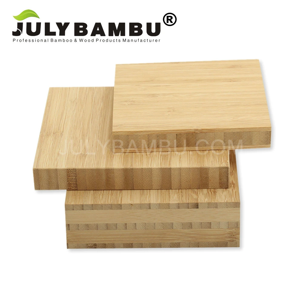 Solid Bamboo Plywood 1.5mm-100mm Use for Furniture  Bamboo Panel Factory