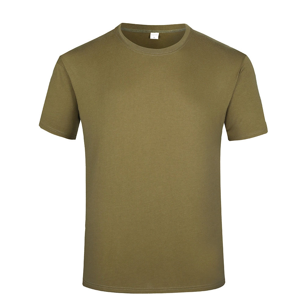 Custom 100% Polyester Military Tactical Police T-Shirt Olive Green Soldier's Polo Shirt for Outdoor Activities
