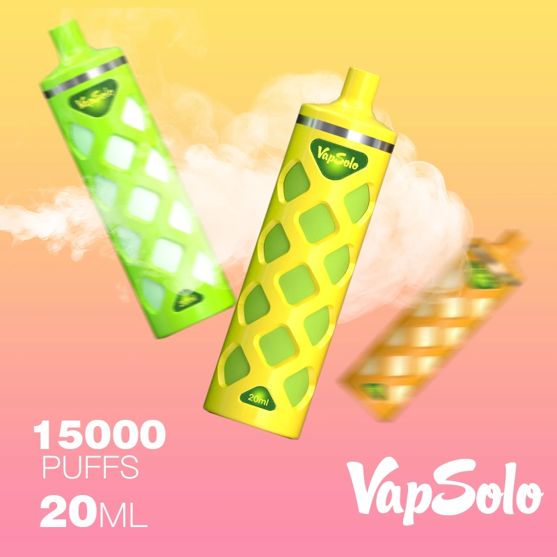 Las barras de Esco Elf Mayorista/Proveedor de cartuchos de cigarrillos E 650mAh (Vaporizador recargable) Vapsolo Vape 15000 bocanadas