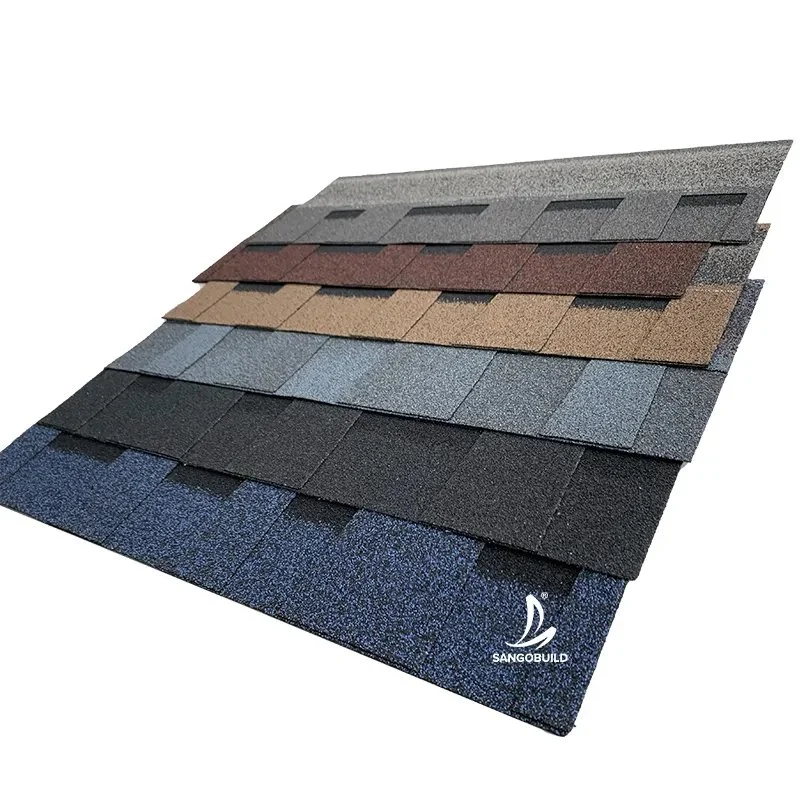 Construction Materials Double-Layer Standard Roofing Sheet Asphalt Roof Tiles for Selection