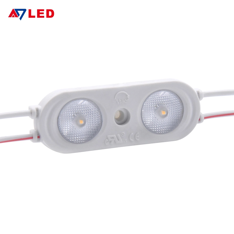 DC24V LED 2W 2LED with 180degree Lens LED Module Light