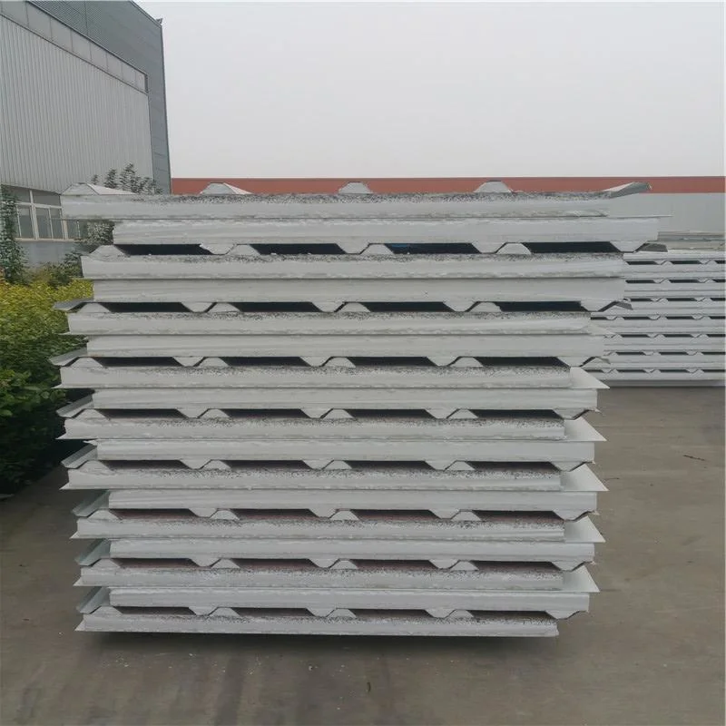 Warehouse/Cold Room Mineral Wool Panel Fireproof Rockwool Sandwich Wall Panel