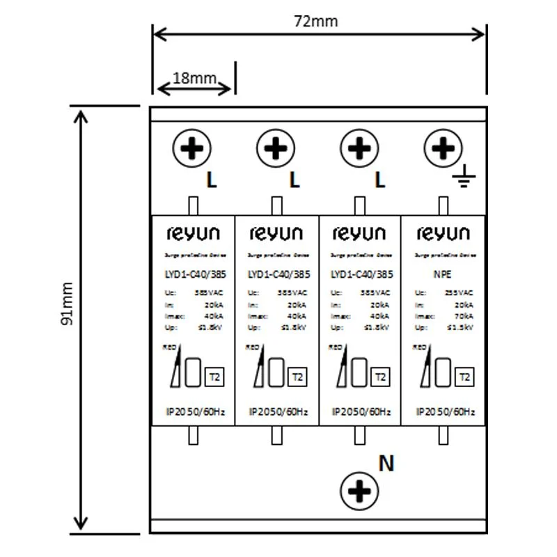 reyun Lyd1-C40 Combantion Surge Controller with Npe