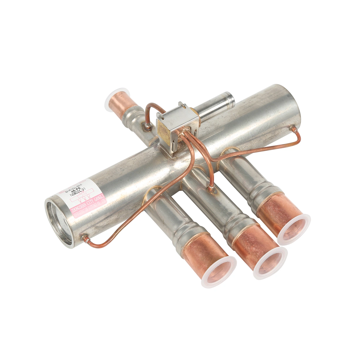 Gangli Brand High-Grade and High-Quality Electromagnetic Four-Way Reversing Valve for Air Conditioners