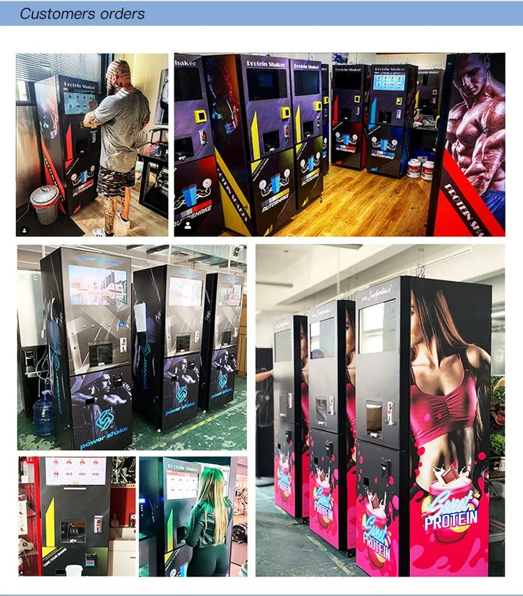 Cold Protein Shakes Vending Machine Gym Sports Center Drink Self-Vending Machine