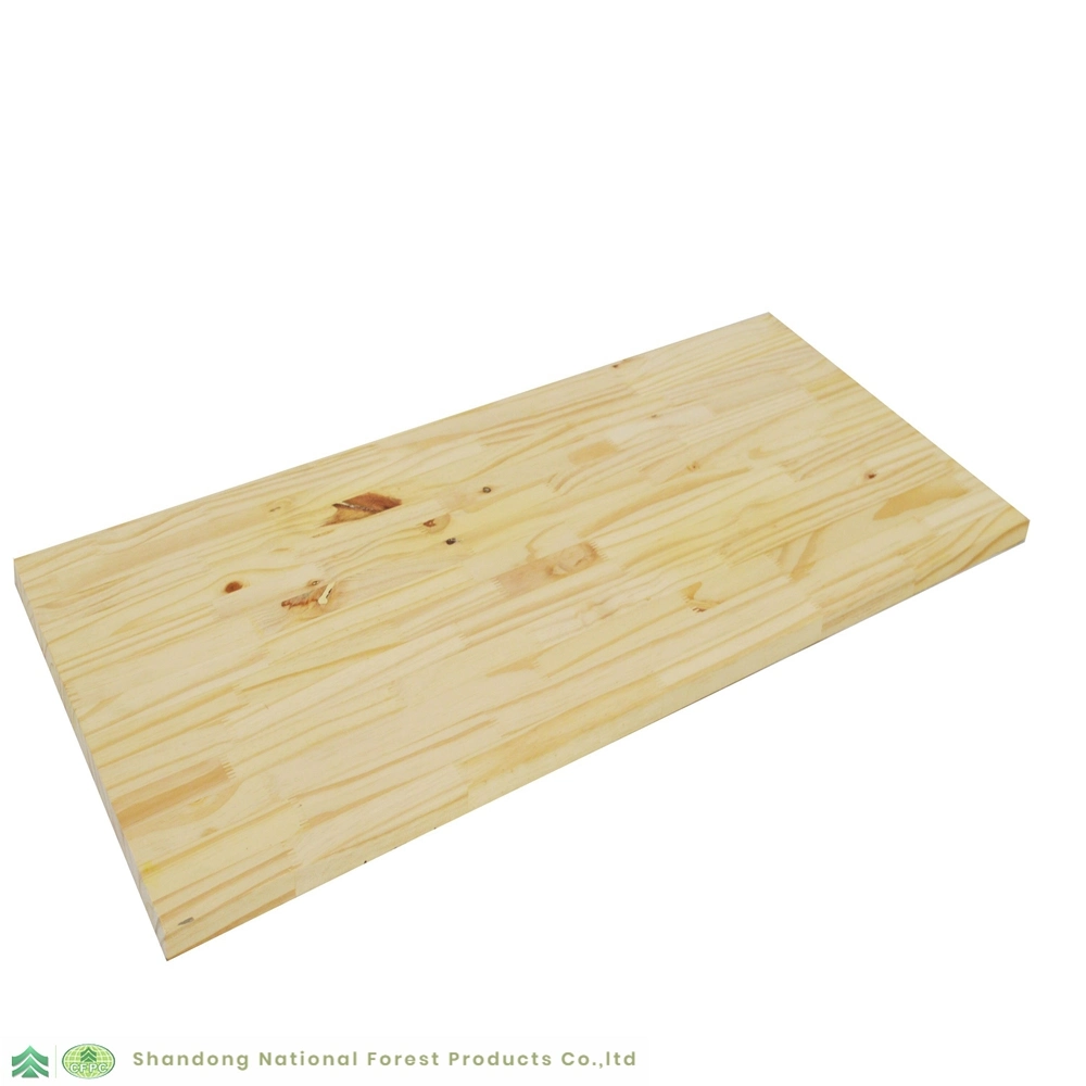 E0 AA 1220X2440mm Chile Australia New Zealand Radiata Pine Paulownia Top Side Solid Panels Finger Joint Laminated Board